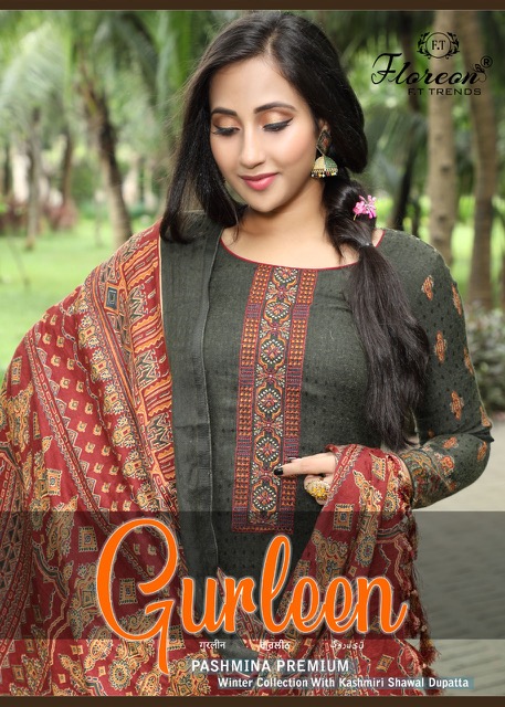 Floreon Gurleen Dobby Cotton Designer Dress Material collection